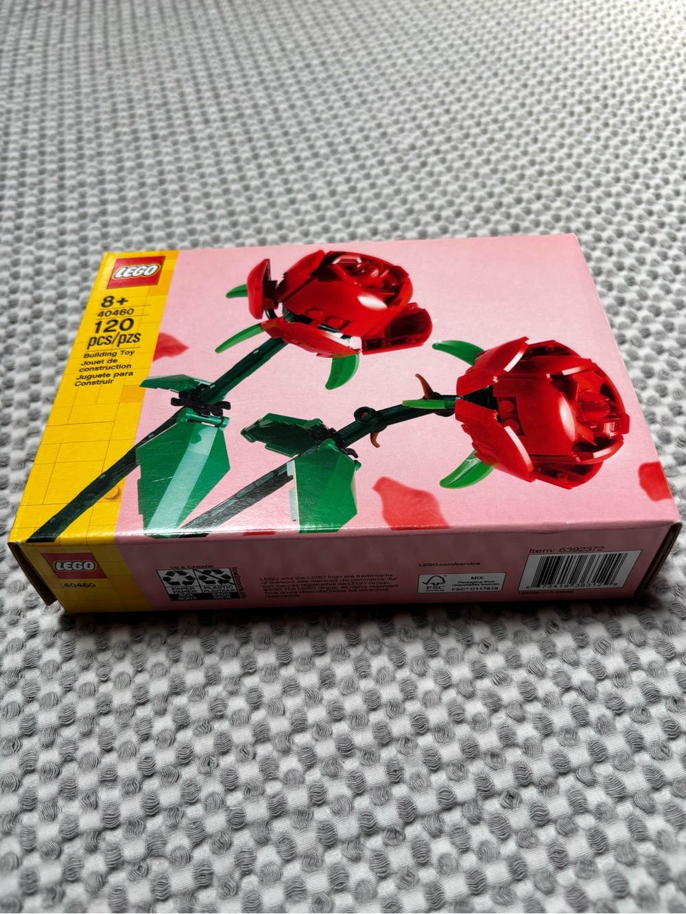 LEGO Roses  Floral Building Set 120 Pieces  New Sealwd